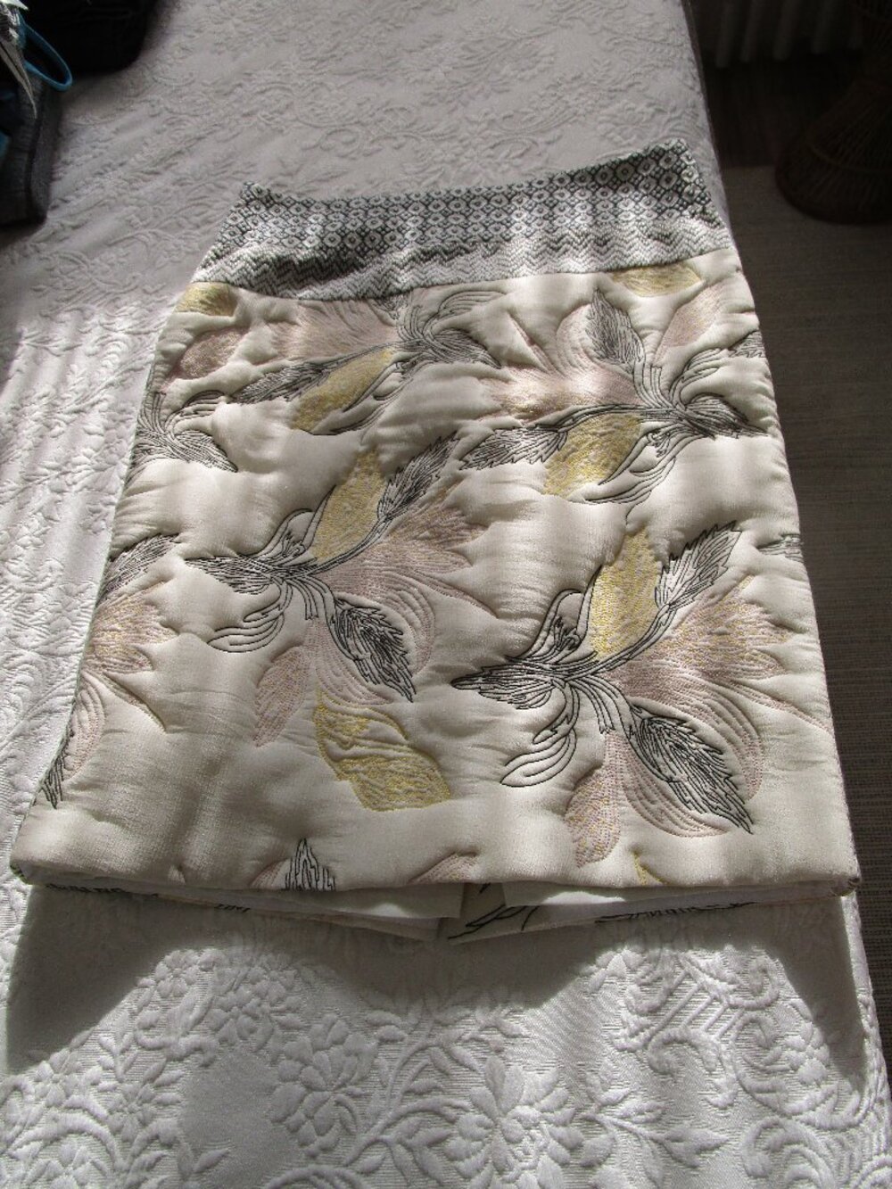 Quilted Tory Burch Skirt